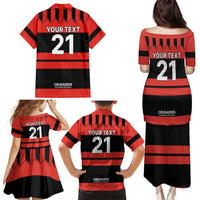 New Zealand Rugby Pacific Custom Family Matching Puletasi and Hawaiian Shirt Whatumoana Classic Retro 2025 LT9 - Polynesian Pride