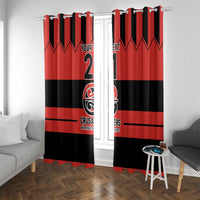 New Zealand Rugby Pacific Custom Window Curtain Whatumoana Classic Retro 2025