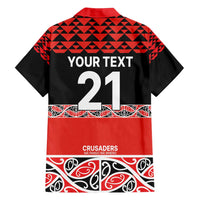 New Zealand Rugby Pacific Custom Family Matching Puletasi and Hawaiian Shirt Whatumoana Maori Kowhaiwhai Pattern LT9 - Polynesian Pride