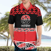 New Zealand Rugby Pacific Custom Hawaiian Shirt Whatumoana Maori Kowhaiwhai Pattern