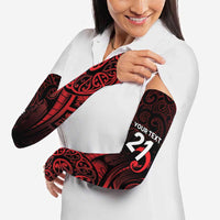 New Zealand Rugby Pacific Custom Arm Sleeves Whatumoana Maori Tribal Tattoo - Polynesian Pride