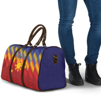 Personalized Philippines Eight Rays Sun Travel Bag Traditional Filipino Igorot Pattern Motif