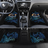 Samoa Siva Afi Car Mats Fireknife Fire Dance Pacific Tribal Motif