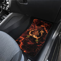 Samoa Siva Afi Dance Fireknife Car Mats Polynesian Heritage Fire Dance