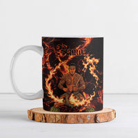 Samoa Siva Afi Dance Fireknife Ceramic Mug Polynesian Heritage Fire Dance