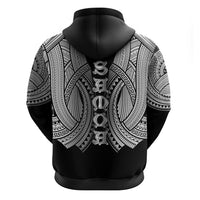 Samoan Ula Nifo Afi Tribal Hoodie Polynesian Pattern