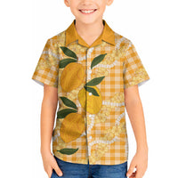 Alani Hawaiian Mango Palaka Hawaiian Shirt Aloha Hibiscus Pikake Lei