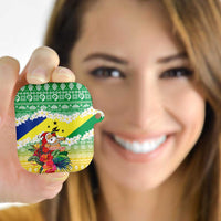 Personalised Malampa Joyeux Noel AirPods Case Proud To Be a Ni-Van Sand Drawing Art - Polynesian Pride