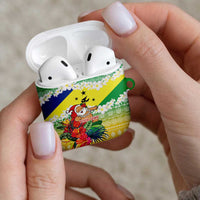 Personalised Malampa Joyeux Noel AirPods Case Proud To Be a Ni-Van Sand Drawing Art - Polynesian Pride