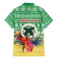 Personalised Malampa Joyeux Noel Family Matching Mermaid Dress and Hawaiian Shirt Proud To Be a Ni-Van Sand Drawing Art LT9 - Polynesian Pride
