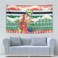 Personalised Penama Joyeux Noel Tapestry Proud To Be a Ni-Van Sand Drawing Art - Polynesian Pride