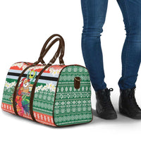 Personalised Penama Joyeux Noel Travel Bag Proud To Be a Ni-Van Sand Drawing Art - Polynesian Pride