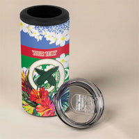 Personalised Shefa Joyeux Noel 4 in 1 Can Cooler Tumbler Proud To Be a Ni-Van Sand Drawing Art - Polynesian Pride