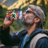 Personalised Shefa Joyeux Noel 4 in 1 Can Cooler Tumbler Proud To Be a Ni-Van Sand Drawing Art - Polynesian Pride