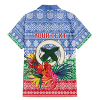 Personalised Shefa Joyeux Noel Family Matching Mermaid Dress and Hawaiian Shirt Proud To Be a Ni-Van Sand Drawing Art LT9 - Polynesian Pride