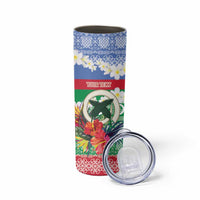 Personalised Shefa Joyeux Noel Skinny Tumbler Proud To Be a Ni-Van Sand Drawing Art - Polynesian Pride