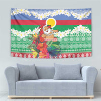 Personalised Shefa Joyeux Noel Tapestry Proud To Be a Ni-Van Sand Drawing Art - Polynesian Pride