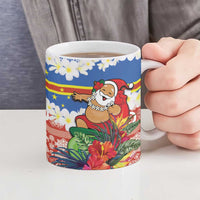 Personalised Tafea Joyeux Noel Ceramic Mug Proud To Be a Ni-Van Sand Drawing Art - Polynesian Pride