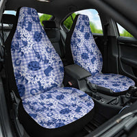 Mokihana Maile Ilima Leis Paniolo Palaka Car Seat Cover Hawaiian Polu Spirit - Polynesian Pride