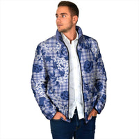 Mokihana Maile Ilima Leis Paniolo Palaka Padded Jacket Hawaiian Polu Spirit - Polynesian Pride