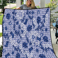 Mokihana Maile Ilima Leis Paniolo Palaka Quilt Hawaiian Polu Spirit - Polynesian Pride