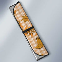 Mokihana Maile Ilima Leis Paniolo Palaka Auto Sun Shade Hawaiian Kula Spirit - Polynesian Pride