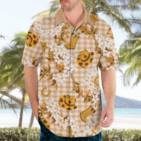 Mokihana Maile Ilima Leis Paniolo Palaka Hawaiian Shirt Hawaiian Kula Spirit - Polynesian Pride