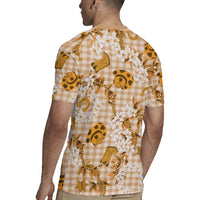 Mokihana Maile Ilima Leis Paniolo Palaka Rugby Jersey Hawaiian Kula Spirit - Polynesian Pride