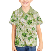 Mokihana Maile Ilima Leis Paniolo Palaka Family Matching Summer Maxi Dress and Hawaiian Shirt Hawaiian Omaomo Ala Spirit LT9 - Polynesian Pride