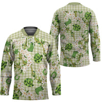 Mokihana Maile Ilima Leis Paniolo Palaka Hockey Jersey Hawaiian Omaomo Ala Spirit - Polynesian Pride