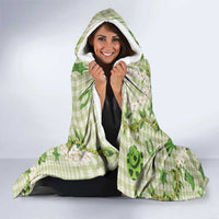 Mokihana Maile Ilima Leis Paniolo Palaka Hooded Blanket Hawaiian Omaomo Ala Spirit - Polynesian Pride