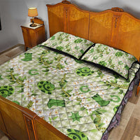 Mokihana Maile Ilima Leis Paniolo Palaka Quilt Bed Set Hawaiian Omaomo Ala Spirit - Polynesian Pride