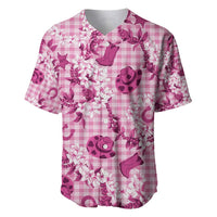 Mokihana Maile Ilima Leis Paniolo Palaka Baseball Jersey Hawaiian Omaomo Ulaula Spirit - Polynesian Pride