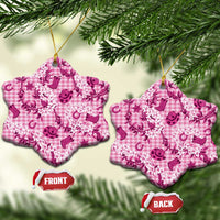 Mokihana Maile Ilima Leis Paniolo Palaka Ceramic Ornament Hawaiian Omaomo Ulaula Spirit - Polynesian Pride