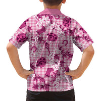 Mokihana Maile Ilima Leis Paniolo Palaka Hawaiian Shirt Hawaiian Omaomo Ulaula Spirit LT9 - Polynesian Pride