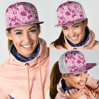 Mokihana Maile Ilima Leis Paniolo Palaka Mesh Trucker Cap Hawaiian Omaomo Ulaula Spirit - Polynesian Pride