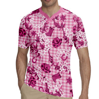 Mokihana Maile Ilima Leis Paniolo Palaka Rugby Jersey Hawaiian Omaomo Ulaula Spirit - Polynesian Pride