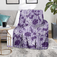 Mokihana Maile Ilima Leis Paniolo Palaka Blanket Hawaiian Poni Spirit - Polynesian Pride