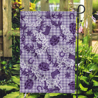 Mokihana Maile Ilima Leis Paniolo Palaka Garden Flag Hawaiian Poni Spirit - Polynesian Pride