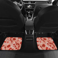 Mokihana Maile Ilima Leis Paniolo Palaka Car Mats Hawaiian Ulaula Spirit - Polynesian Pride