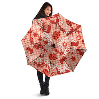 Mokihana Maile Ilima Leis Paniolo Palaka Umbrella Hawaiian Ulaula Spirit - Polynesian Pride