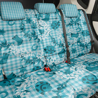 Mokihana Maile Ilima Leis Paniolo Palaka Back Car Seat Cover Hawaiian Polu Opa Spirit - Polynesian Pride
