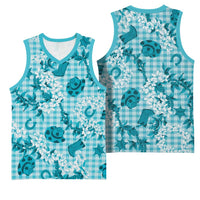 Mokihana Maile Ilima Leis Paniolo Palaka Basketball Jersey Hawaiian Polu Opa Spirit - Polynesian Pride