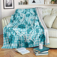 Mokihana Maile Ilima Leis Paniolo Palaka Blanket Hawaiian Polu Opa Spirit - Polynesian Pride