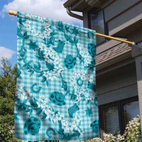 Mokihana Maile Ilima Leis Paniolo Palaka Garden Flag Hawaiian Polu Opa Spirit - Polynesian Pride