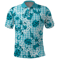 Mokihana Maile Ilima Leis Paniolo Palaka Polo Shirt Hawaiian Polu Opa Spirit - Polynesian Pride
