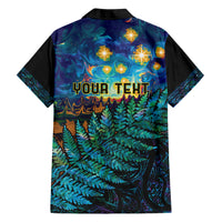 Matariki Te Tau Hou Maori Hawaiian Shirt New Zealand Silver Fern Night Starry Sky LT9 - Polynesian Pride