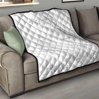American Samoa Lotu Tamaiti Quilt White Sunday Plumeria White Vibe LT9 - Polynesian Pride