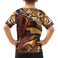 Vintage Samoa Siapo Hawaiian Shirt With Teuila Torch Ginger