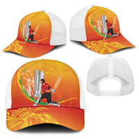 Cricket PNG East Asia-Pacific Baseball Net Cap Papua New Guinea Rise to Power - Polynesian Pride